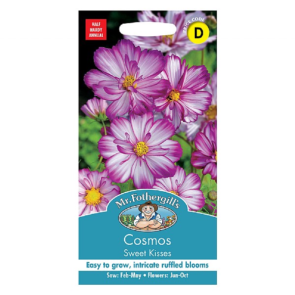 Mr Fothergills Cosmos Sweet Kisses Seeds