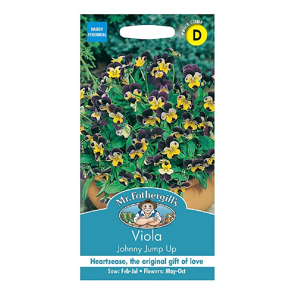 Mr Fothergills Viola Johnny Jump Up Seeds