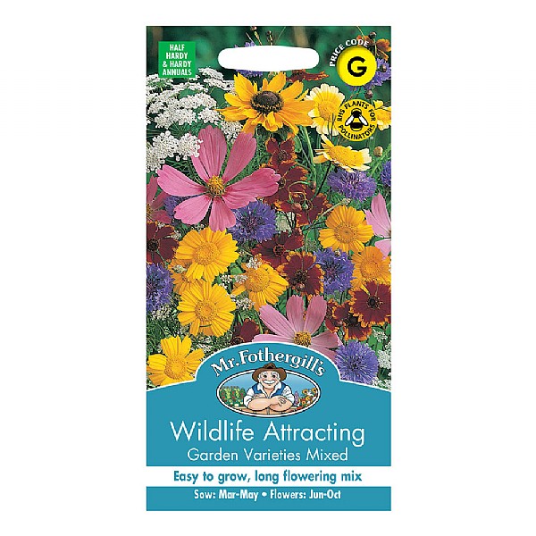Mr Fothergills Wildlife Attracting Garden Varieties Mixed Seeds