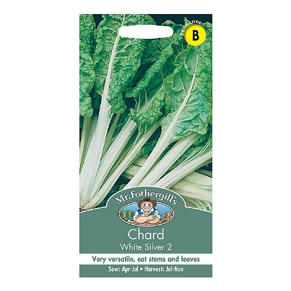 Mr Fothergills Chard White Silver 2 Seeds