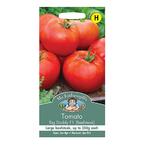 Tomato (Beefsteak) Big Daddy F1 Seeds