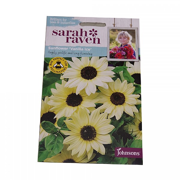 Sarah Raven Wildlife Collection Sunflower Vanilla Ice