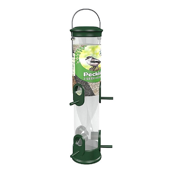 Peckish All Weather 3 Seed Feeder