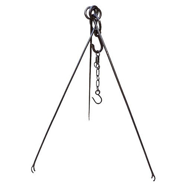 Kadai Cooking Tripod with Chain 95cm
