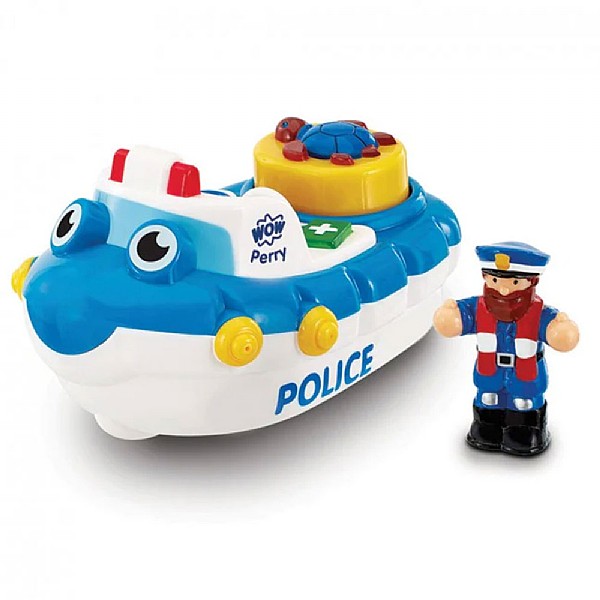 WOW Toys Police Boat Perry