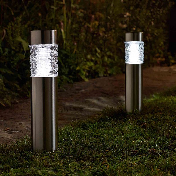 Smart Solar Stella Stainless Steel Bollard Light