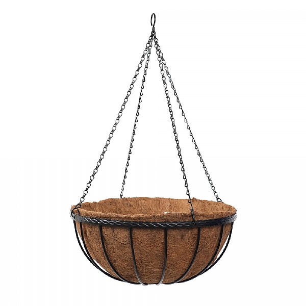 Smart Garden Saxon Hanging Basket - 12''