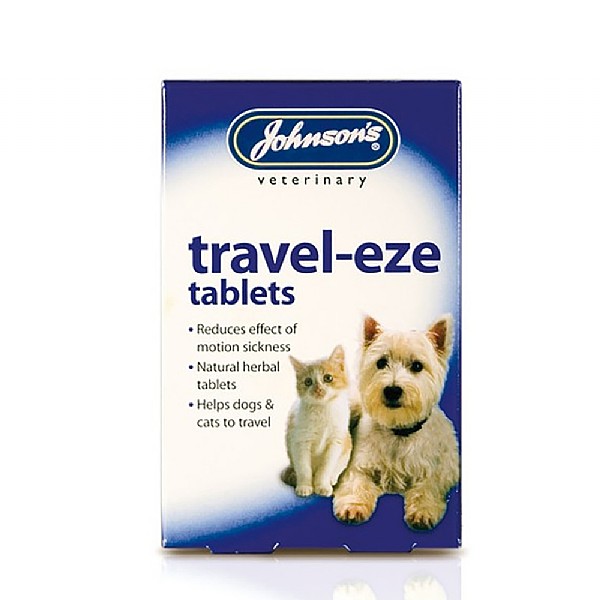 Johnsons Travel Eze Dog Tablets - 24 Tablets