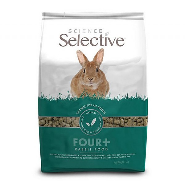 Supreme Science Selective Rabbit Food 4 + Years (1.5kg)