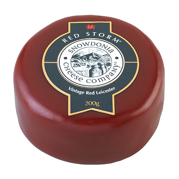 Red Storm Vintage Red Leicester Truckle 200g