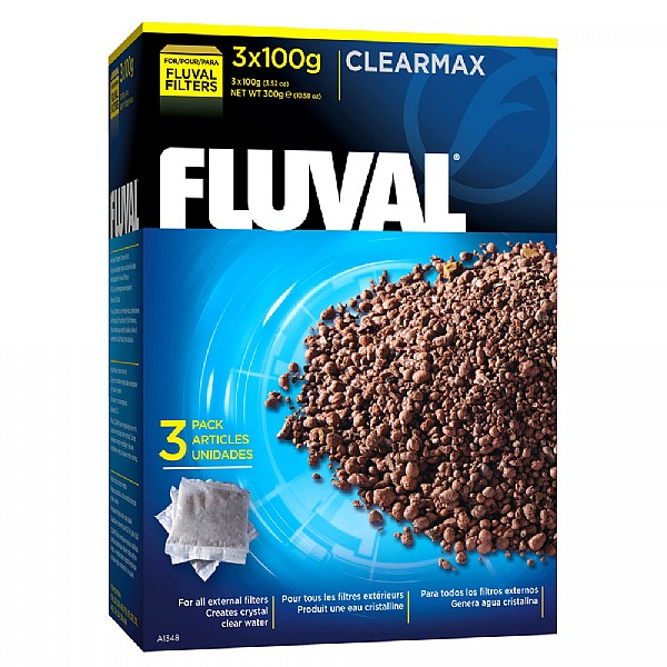 Fluval Clear Max Phosphate Remover 300g (3 x 100g)