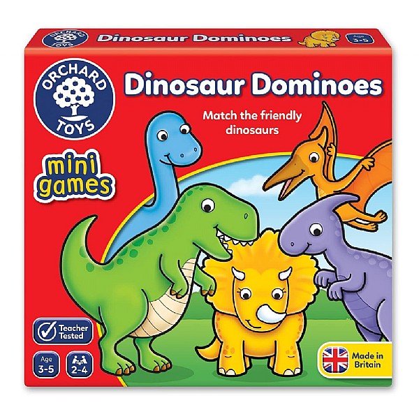 Orchard Toys Dino Dominoes Mini Game