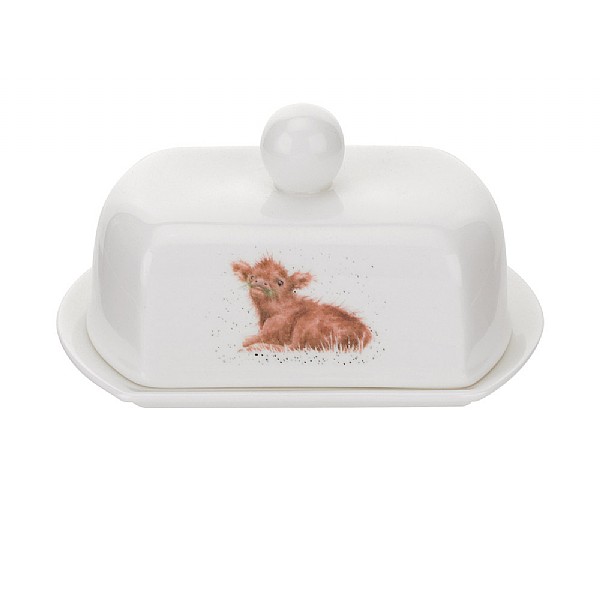 Portmeirion Wrendale Covered Butter Dish (Calf)
