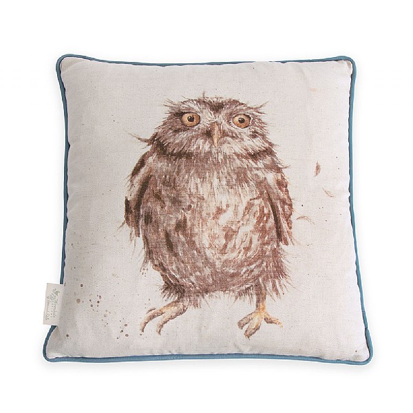 Wrendale 'What a Hoot' Owl Cushion 40cm