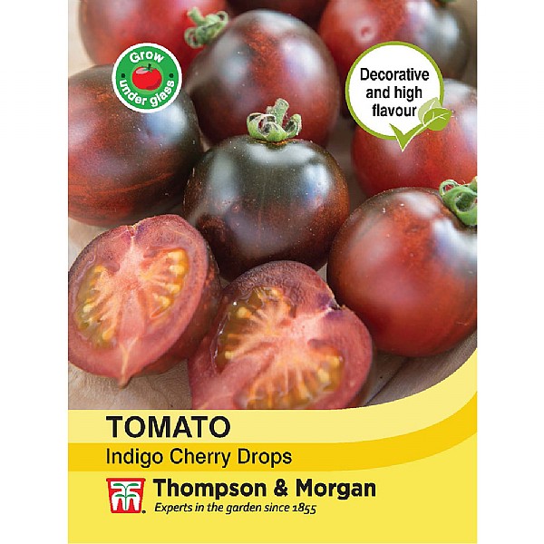 Thompson & Morgan Tomato Indigo Cherry Drops Seeds