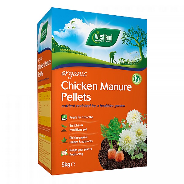 Westland Organic Chicken Manure Pellets 5kg
