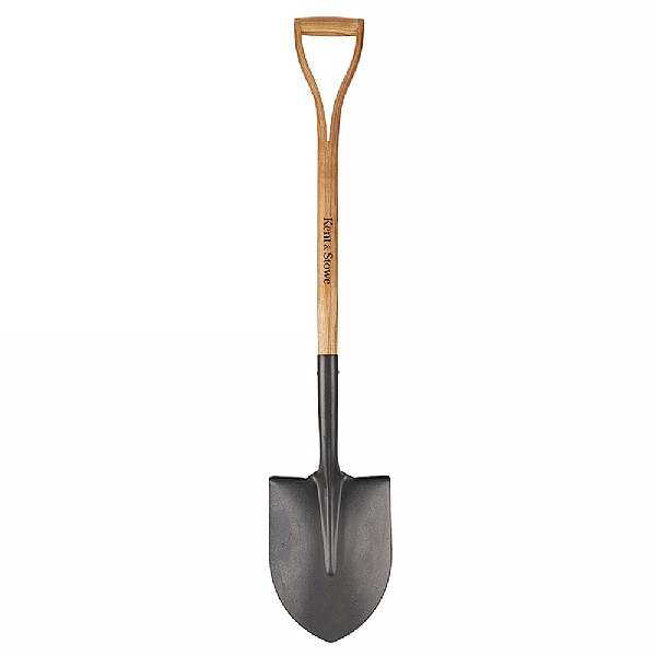 Kent & Stowe Carbon Steel Round Nose Shovel