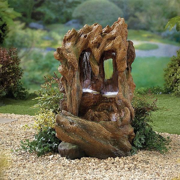 Kelkay Colorado Falls Water Feature with LED Lights
