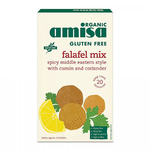 Amisa Organic Gluten Free Falafel Mix 160g