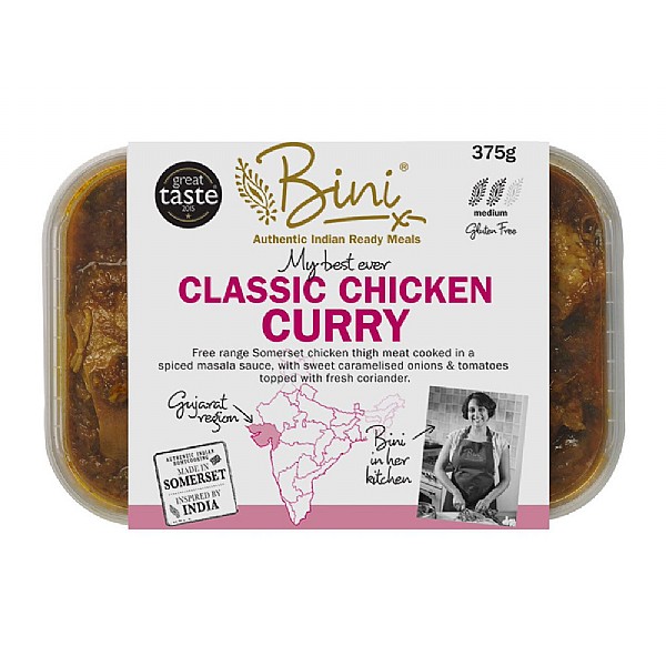 Bini Classic Chicken Curry Ready Meal