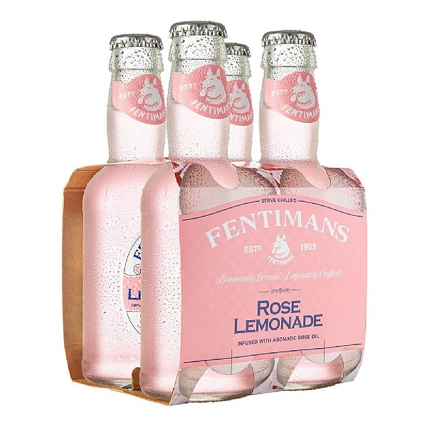 Fentimans Rose Lemonade 200ml (Pack of 4)