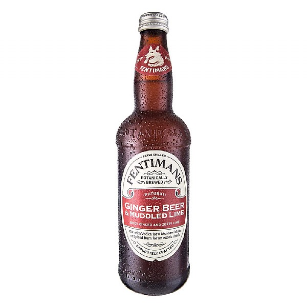 Fentimans Ginger Beer & Muddled Lime 500ml