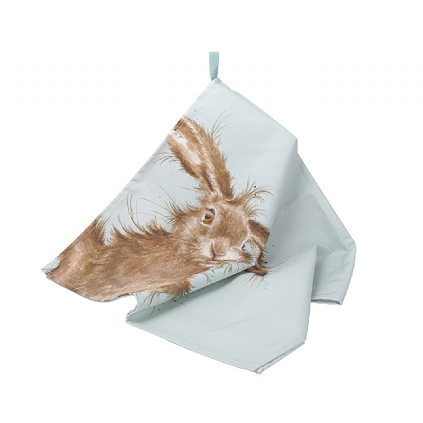 Portmeirion Wrendale Tea Towel (Green Hare)