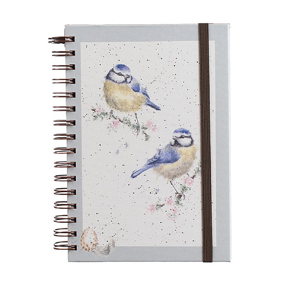 Wrendale 'Bluetits' A5 Spiral Notebook