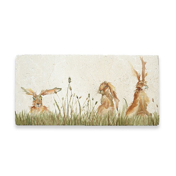 Kate of Kensington Family of Hares Marble Sharing Platter