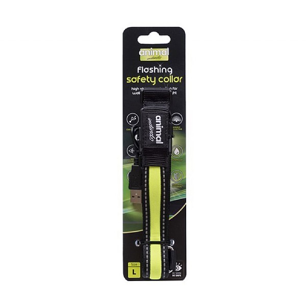 Animal Instincts Flashing Safety Collar