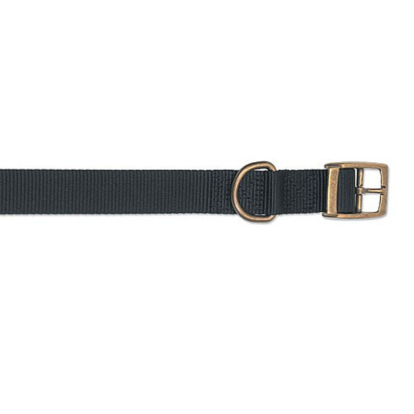 Ancol Black Nylon Dog Collar - Various Sizes