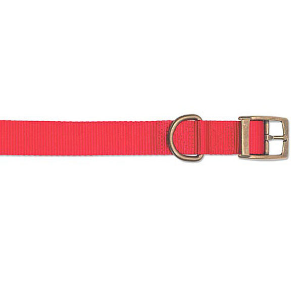 Ancol Red Nylon Dog Collar - Various Sizes