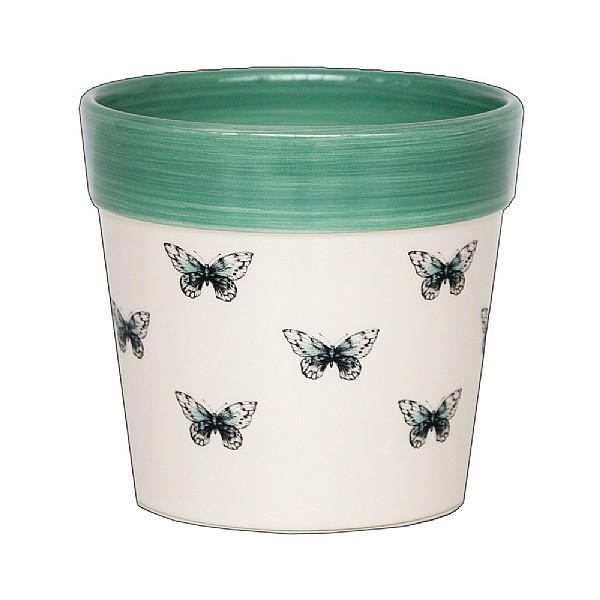 Ivyline Cacti Pot Cover Butterfly (Various Sizes)