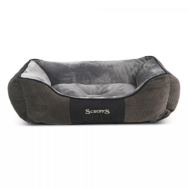 Scruffs Chester Box Dog Bed Graphite - Various Sizes