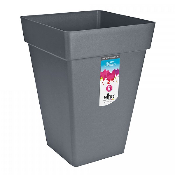 Elho Loft Urban High Square Pot 30cm - Various Colours