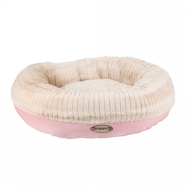 Scruffs Ellen Donut Bed Pink - Various Sizes