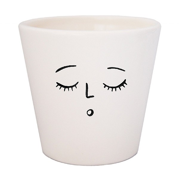 Ivyline Sleepy Face Pot Cover (Various Sizes)
