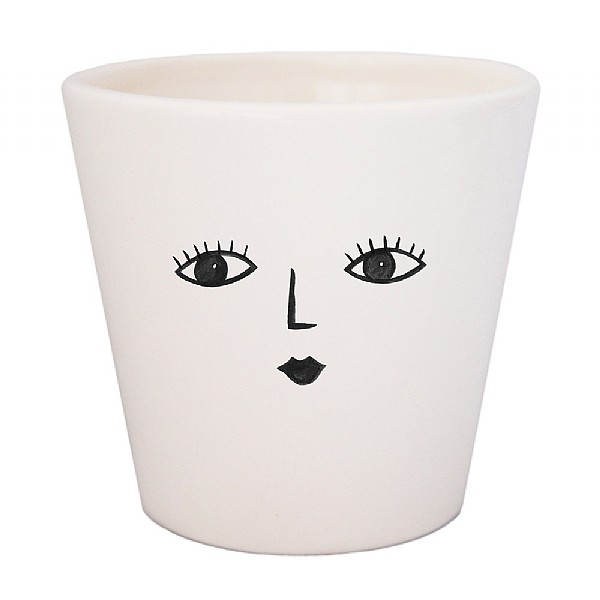 Ivyline Wakey Face Pot Cover (Various Sizes)