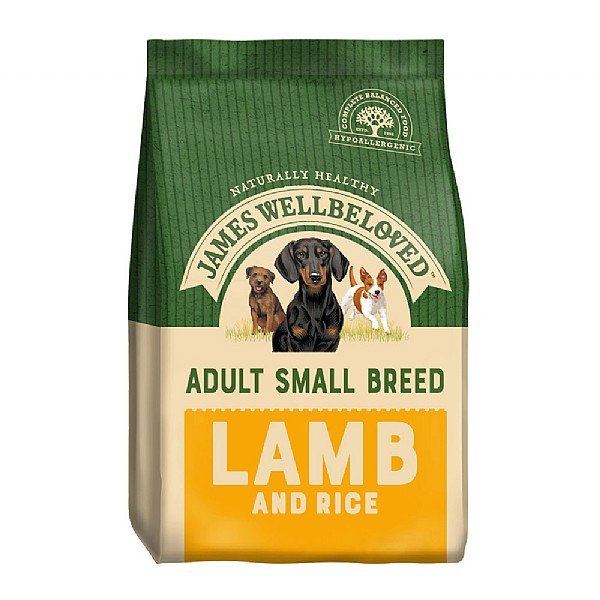 James Wellbeloved Lamb & Rice Adult Small Breed Dry Dog Food