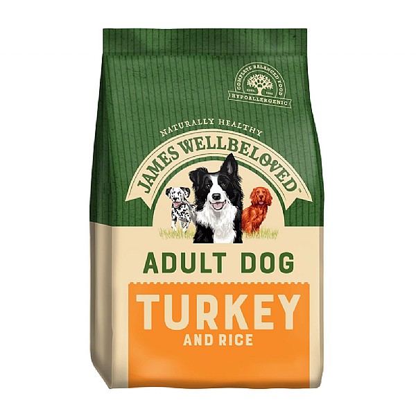James Wellbeloved Turkey & Rice Adult Dry Dog Food