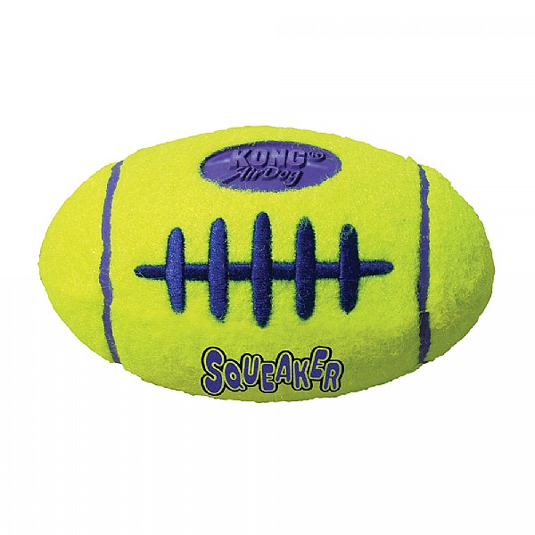 Kong Air Squeaker Football Dog Toy - Various Sizes