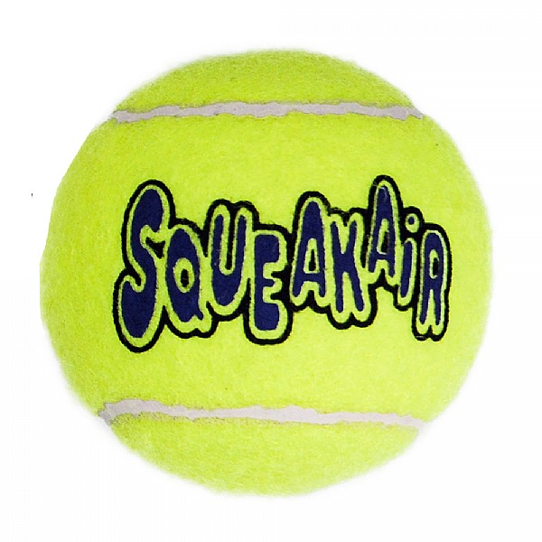 Kong Air Squeaker Tennis Ball Dog Toy - Various Sizes