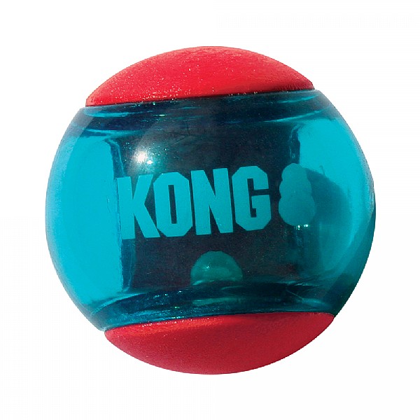 Kong Squeezz Action Dog Toy - Red - Various Sizes