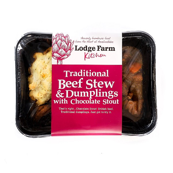 Lodge Farm Beef Stew & Dumplings