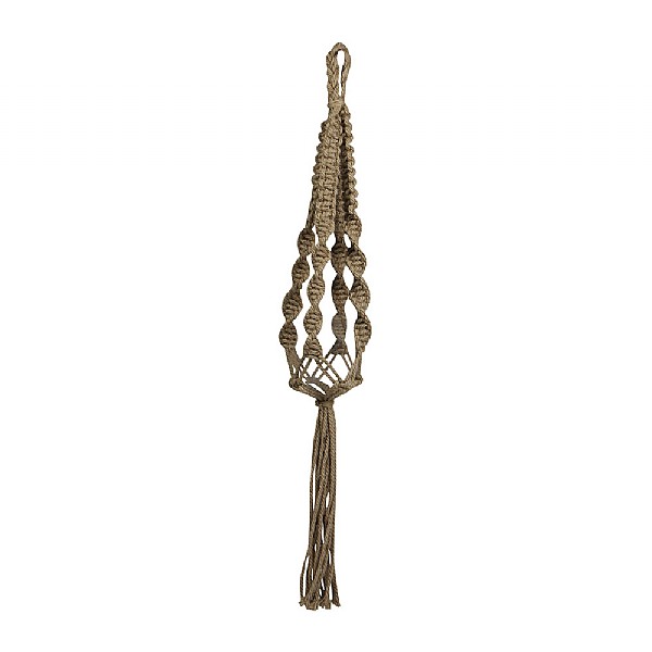 Ivyline Macrame Plant Plant Hanger Natural (Various Sizes)