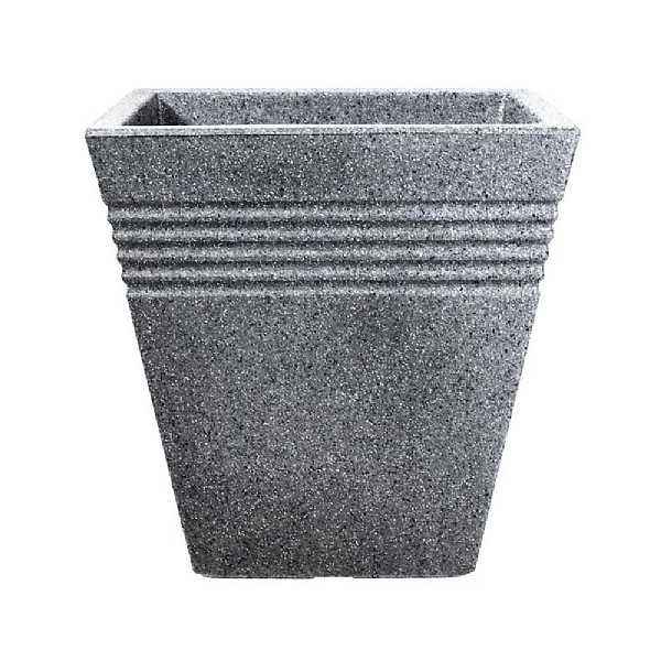 Stewart Garden Piazza Square Planter 34cm (Various Colours)
