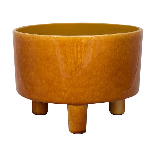 Ivyline Pisa Mustard Planter