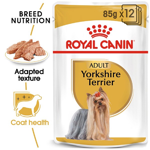 Royal Canin Breed Health Nutrition Yorkshire Terrier Wet Dog Food
