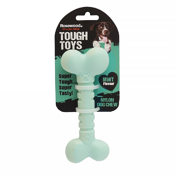 Rosewood Tough Toys Mint Flavour Nylon Bone