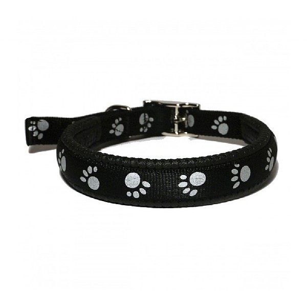 Rosewood Black Soft Protection Reflective Collar (Various Sizes)